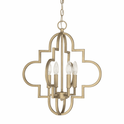 Capital Lighting Ellis 4-Light Pendant - 4541BG