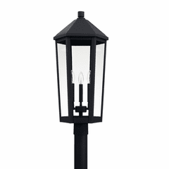 Capital Lighting Ellsworth 3-Light Outdoor Post-Lantern - 926934BK Capital Lighting Ellsworth 3-Light Outdoor Post-Lantern - 926934BK