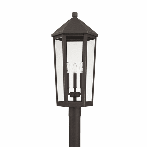 Capital Lighting Ellsworth 3-Light Outdoor Post-Lantern - 926934OZ