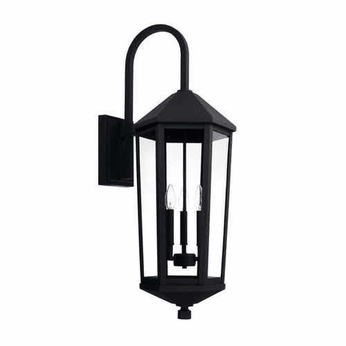 Capital Lighting Ellsworth 3-Light Outdoor Wall-Lantern - 926932BK