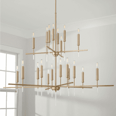 Capital Lighting Elora 20-Light Chandelier - 449302MA