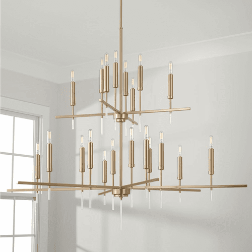 Capital Lighting Elora 20-Light Chandelier - 449302MA