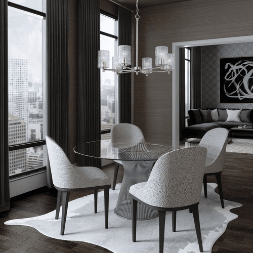 Capital Lighting Emerson 6-Light Chandelier - 441361PN-491