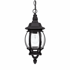 Capital Lighting French Country 1-Light Outdoor Hanging-Lantern - 9868BK