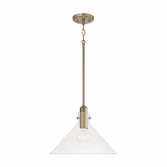 Capital Lighting Greer 1-Light Pendant - 345811AD