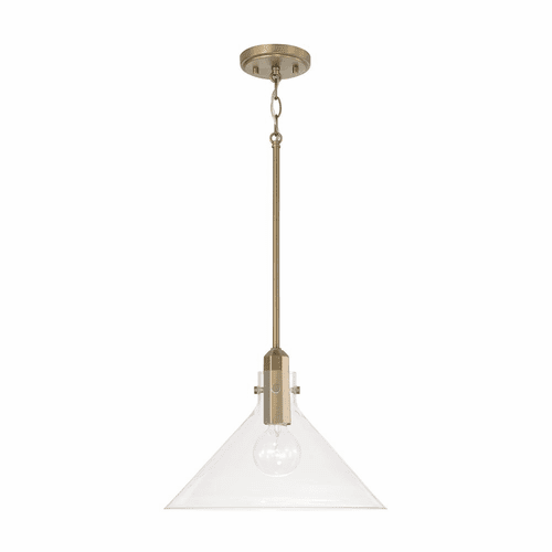 Capital Lighting Greer 1-Light Pendant - 345811AD