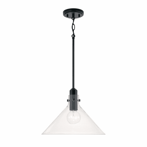 Capital Lighting Greer 1-Light Pendant - 345811MB