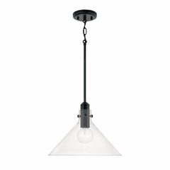 Capital Lighting Greer 1-Light Pendant - 345811MB