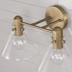 Capital Lighting Greer 2-Light Vanity - 145821AD-528