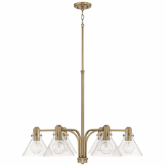 Capital Lighting Greer 6-Light Chandelier - 445861AD-528