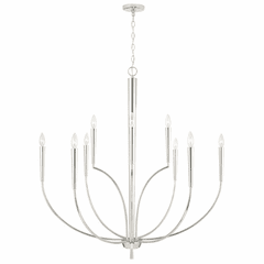 Capital Lighting Holden 10-Light Chandelier - 445901PN