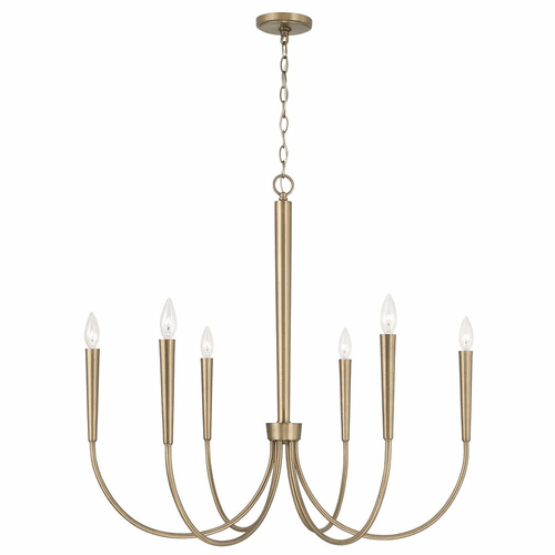 Capital Lighting Holden 6-Light Chandelier - 445961AD