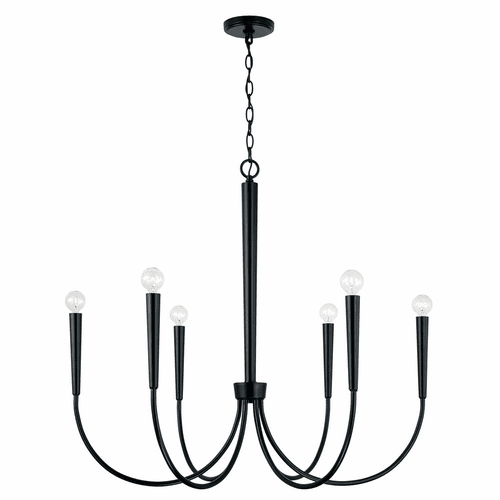 Capital Lighting Holden 6-Light Chandelier - 445961MB