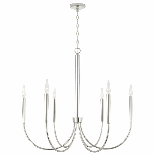 Capital Lighting Holden 6-Light Chandelier - 445961PN