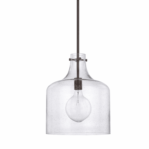 HomePlace Lighting Crawford 1-Light Pendant - 325712BZ