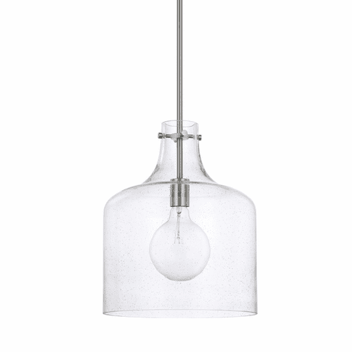 HomePlace Lighting Crawford 1-Light Pendant - 325712BN