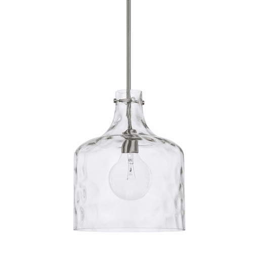 HomePlace Lighting Crawford 1-Light Pendant - 325717BN