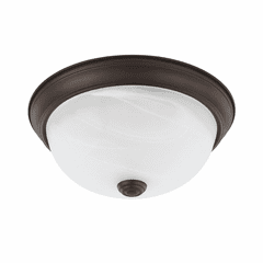 HomePlace Lighting Bates 2-Light Flush Mount - 219021BZ