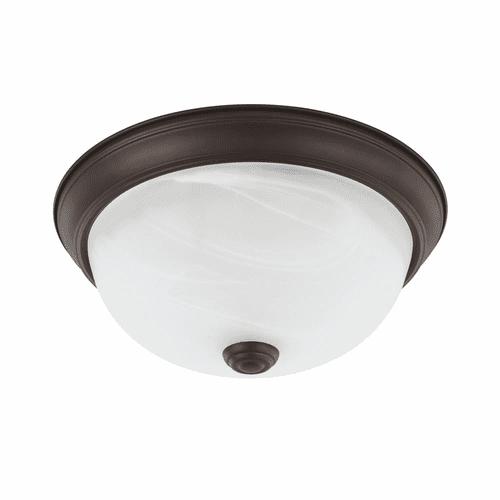HomePlace Lighting Bates 2-Light Flush Mount - 219021BZ