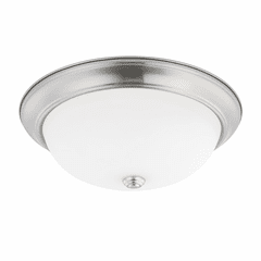 HomePlace Lighting Bates 3-Light Flush Mount - 214731BN HomePlace Lighting Bates 3-Light Flush Mount - 214731BN