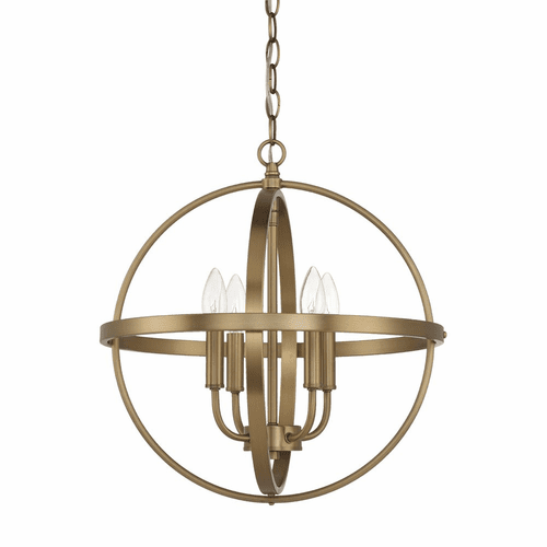 HomePlace Lighting Hartwell 4-Light Pendant - 317541AD