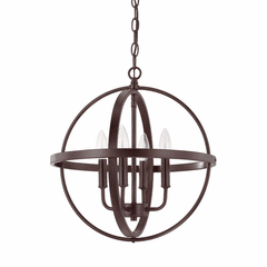 HomePlace Lighting Hartwell 4-Light Pendant - 317541BZ HomePlace Lighting Hartwell 4-Light Pendant - 317541BZ