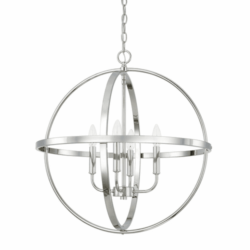 HomePlace Lighting Hartwell 4-Light Pendant - 317542PN
