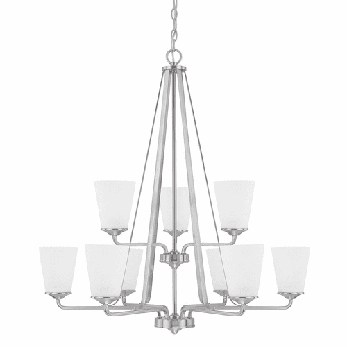 HomePlace Lighting Braylon 9-Light Chandelier - 414191BN-331