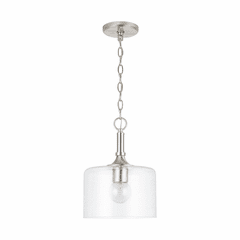 HomePlace Lighting Carter 1-Light Pendant - 339311BN HomePlace Lighting Carter 1-Light Pendant - 339311BN