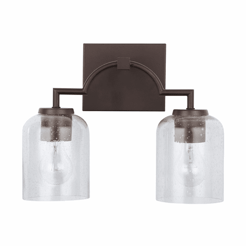 HomePlace Lighting Carter 2-Light Vanity - 139321BZ-500