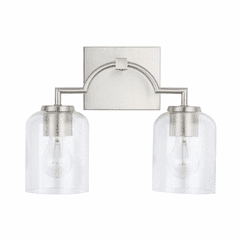 HomePlace Lighting Carter 2-Light Vanity - 139321BN-500