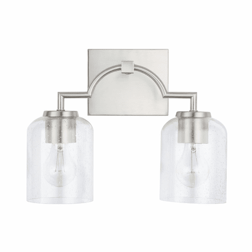 HomePlace Lighting Carter 2-Light Vanity - 139321BN-500