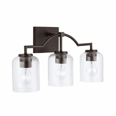 HomePlace Lighting Carter 3-Light Vanity - 139331BZ-500