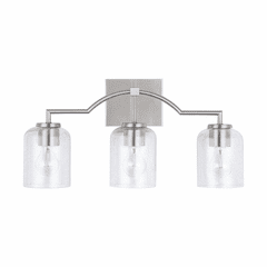 HomePlace Lighting Carter 3-Light Vanity - 139331BN-500 HomePlace Lighting Carter 3-Light Vanity - 139331BN-500