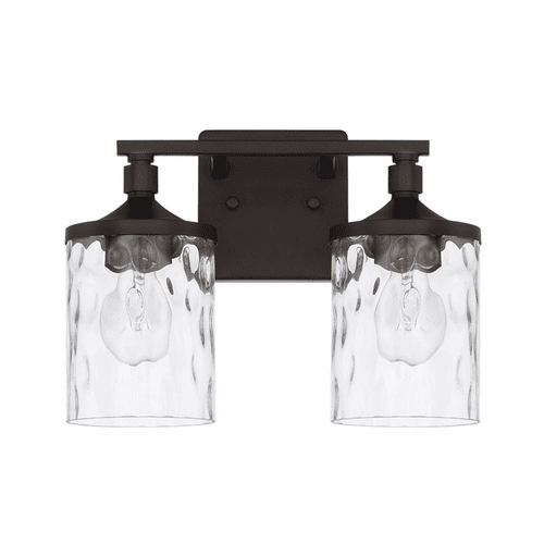 HomePlace Lighting Colton 2-Light Vanity - 128821BZ-451