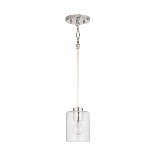 HomePlace Lighting Greyson 1-Light Pendant - 328511BN-449