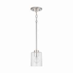 HomePlace Lighting Greyson 1-Light Pendant - 328511BN-449