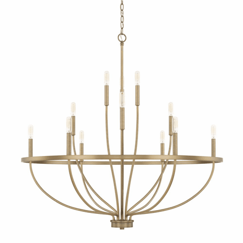 HomePlace Lighting Greyson 12-Light Chandelier - 428501AD
