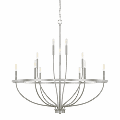 HomePlace Lighting Greyson 12-Light Chandelier - 428501BN