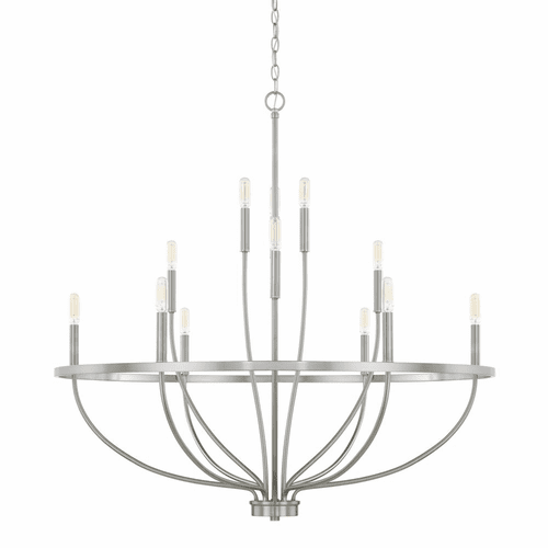 HomePlace Lighting Greyson 12-Light Chandelier - 428501BN