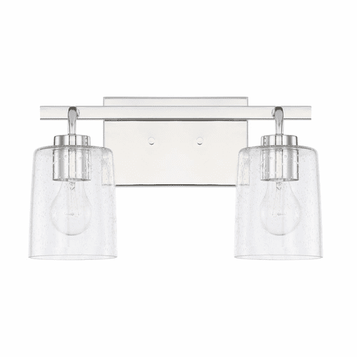 HomePlace Lighting Greyson 2-Light Vanity - 128521CH-449