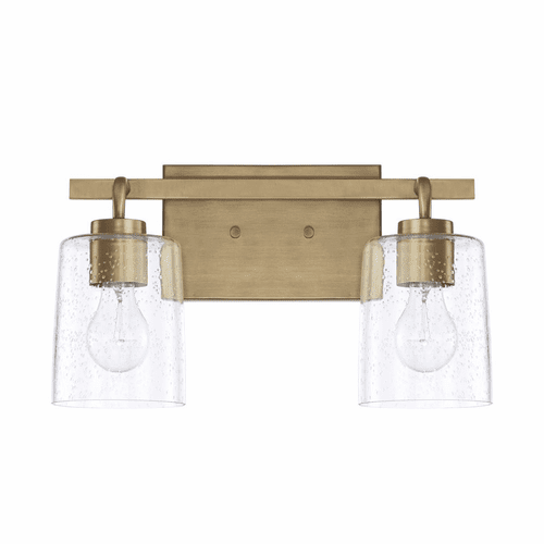 HomePlace Lighting Greyson 2-Light Vanity - 128521AD-449