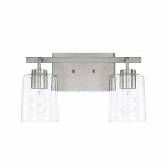HomePlace Lighting Greyson 2-Light Vanity - 128521BN-449
