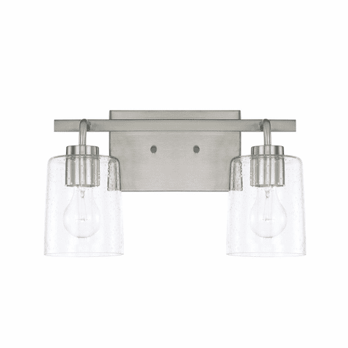 HomePlace Lighting Greyson 2-Light Vanity - 128521BN-449