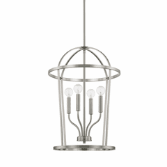 HomePlace Lighting Greyson 4-Light Foyer - 528541BN HomePlace Lighting Greyson 4-Light Foyer - 528541BN