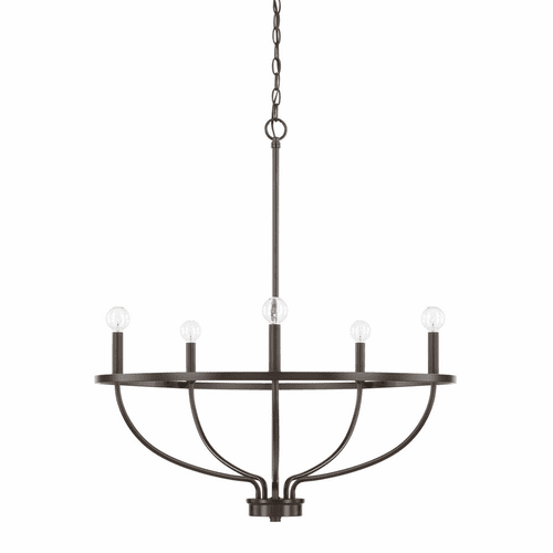 HomePlace Lighting Greyson 5-Light Chandelier - 428551BZ