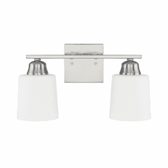 HomePlace Lighting Hayden 2-Light Vanity - 115321BN-339 HomePlace Lighting Hayden 2-Light Vanity - 115321BN-339