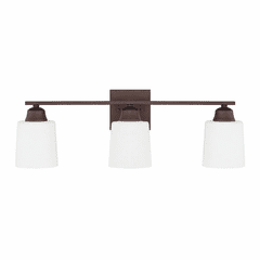 HomePlace Lighting Hayden 3-Light Vanity - 115331BZ-339 HomePlace Lighting Hayden 3-Light Vanity - 115331BZ-339
