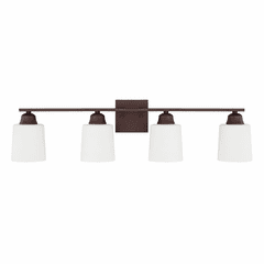 HomePlace Lighting Hayden 4-Light Vanity - 115341BZ-339 HomePlace Lighting Hayden 4-Light Vanity - 115341BZ-339
