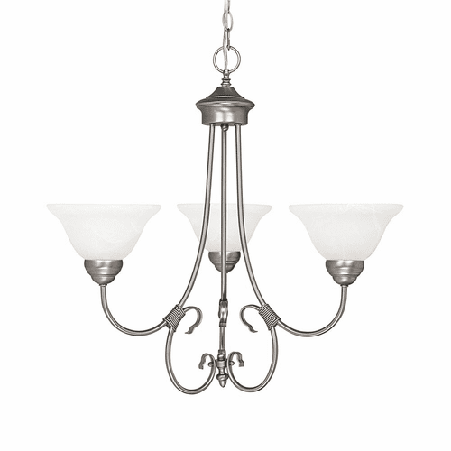 HomePlace Lighting Hometown 3-Light Chandelier - 3223MN-220